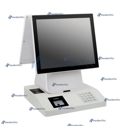 POS Z-P750 Dual Screen 17" Desktop POS Terminal